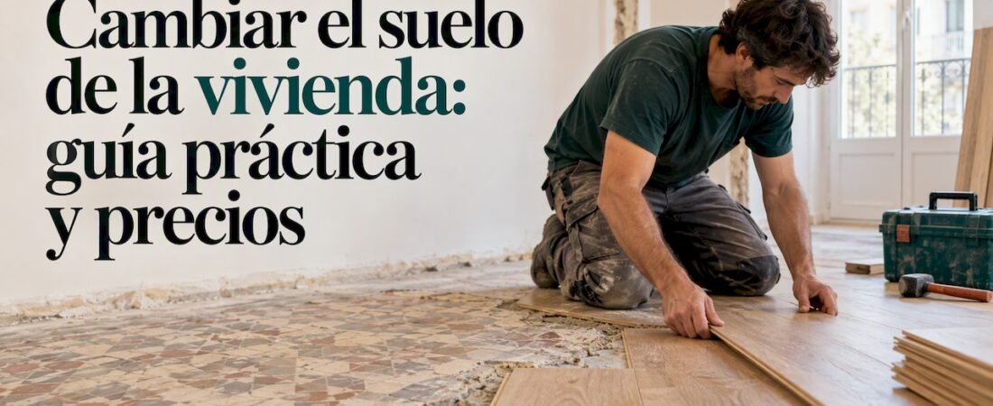 Cambiar el suelo de la vivienda: guía práctica y precios