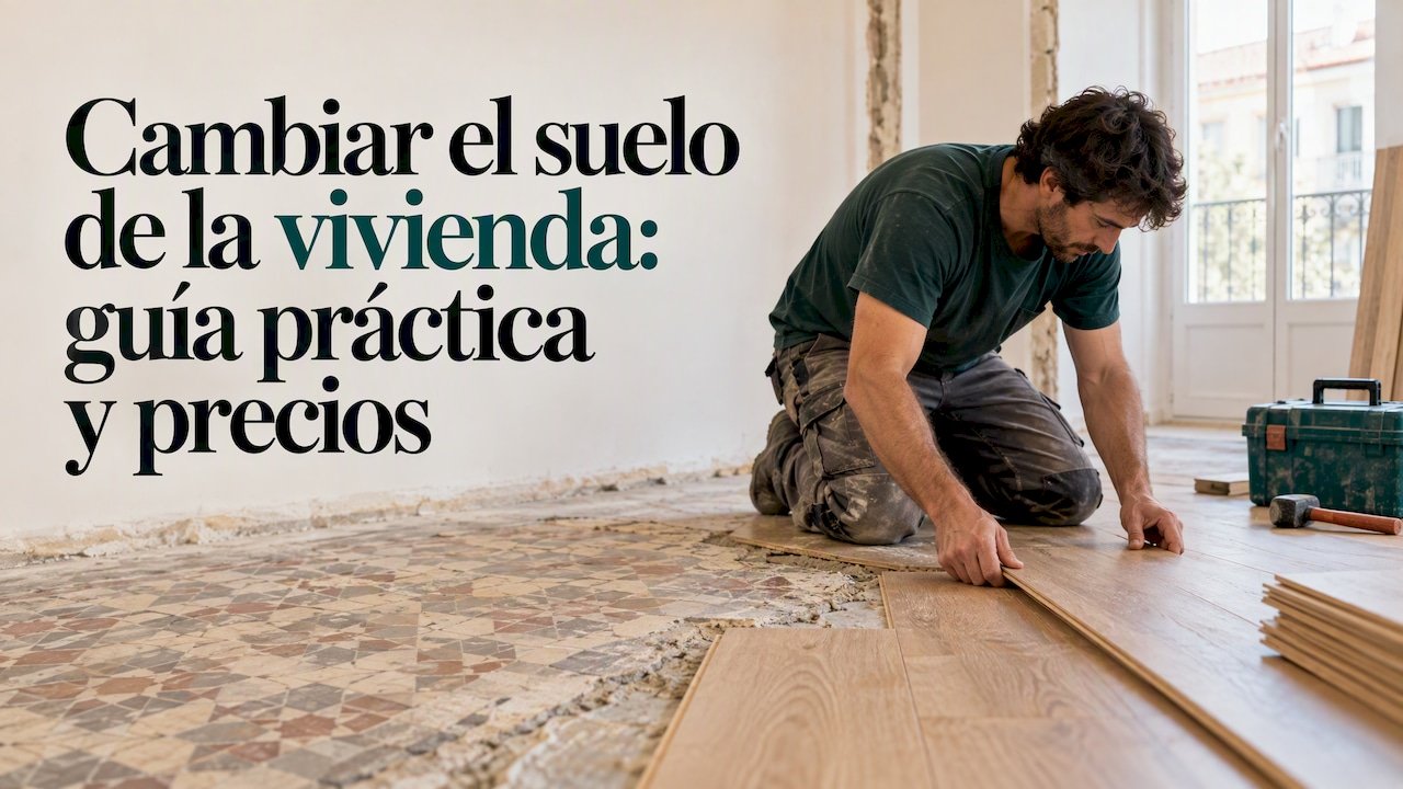 Cambiar el suelo de la vivienda: guía práctica y precios